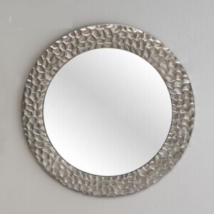 Hammbered Pattern Mirror