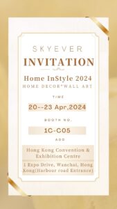 Welcome to our Booth No.:1C-C05 at InStyle 2024, Hong Kong.